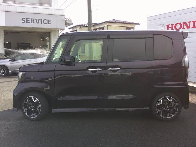 N-BOXカスタム G・Lターボホンダセンシング 純正ナビ・TVバックカメラ・ETC・ホンダセンシング・衝突軽減ブレーキ・クルーズコントロール・レーンキープアシスト・両側パワスラ・LEDヘッドライト・フォグ(5枚目)