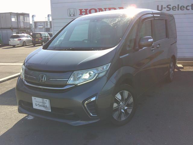 ステップワゴン Ｇ・ＥＸホンダセンシング　純正ナビ・ＴＶ・マルチビューモニター・ＥＴＣ・ホンダセンシング・衝突軽減ブレーキ・クルーズコントロール・・ＬＫＡＳ・両側パワスラ・フリップダウンモニター・純正アルミ・ＬＥＤヘッドライト（4枚目）