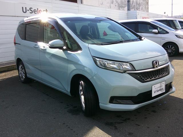 フリード Ｇ　純正ナビ・ＴＶ・バックカメラ・ＥＴＣ・両側パワスラ・ホンダセンシング・衝突軽減ブレーキ・クルーズコントロール・レーンキープアシスト・ドラレコ３カメ（2枚目）