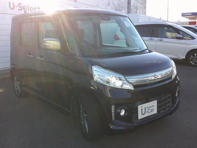 スペーシアカスタム Jスタイル 社外ナビ・TV・バックカメラ・ETC・両側パワスラ・純正アルミ・エンジンスターター・フォグ(2枚目)