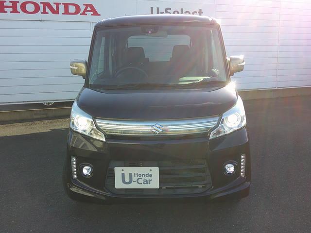 スペーシアカスタム Jスタイル 社外ナビ・TV・バックカメラ・ETC・両側パワスラ・純正アルミ・エンジンスターター・フォグ(3枚目)