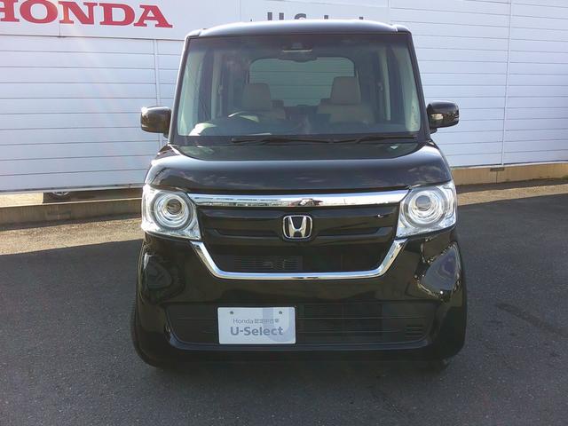 Ｎ－ＢＯＸ Ｇ・Ｌホンダセンシング　純正ナビ・ＴＶ・ＥＴＣ・パワースライドドア・シートヒーター・純正エンスタ・ホンダセンシング・衝突軽減ブレーキ・クルーズコントロール・レーンキープアシスト・社外アルミ・ＬＥＤヘッドライト（3枚目）