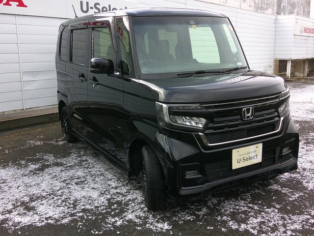 N-BOXカスタム Lスタイル+ブラック 純正ナビ・TV・バックカメラ・ホンダセンシング・衝突軽減ブレーキ・クルーズコントロール・レーンキープアシスト・電子パーキング・オートブレーキホールド機能・両側パワスラ・LEDヘッドライト・フォグ(2枚目)