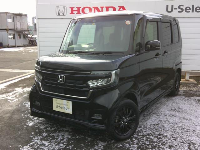 N-BOXカスタム Lスタイル+ブラック 純正ナビ・TV・バックカメラ・ホンダセンシング・衝突軽減ブレーキ・クルーズコントロール・レーンキープアシスト・電子パーキング・オートブレーキホールド機能・両側パワスラ・LEDヘッドライト・フォグ(4枚目)