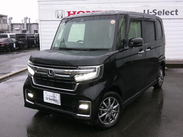 Ｎ－ＢＯＸカスタム Ｌターボ　純正ナビ・ＴＶ・バックカメラ・ＥＴＣ・両側パワスラ・ホンダセンシング・衝突軽減ブレーキ・クルーズコントロール・レーンキープアシスト・シートヒーター・純正エンスタ・ＬＥＤヘッドライト・フォグ（4枚目）