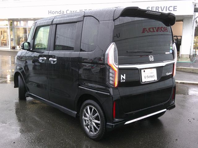 Ｎ－ＢＯＸカスタム Ｌターボ　純正ナビ・ＴＶ・バックカメラ・ＥＴＣ・両側パワスラ・ホンダセンシング・衝突軽減ブレーキ・クルーズコントロール・レーンキープアシスト・シートヒーター・純正エンスタ・ＬＥＤヘッドライト・フォグ（6枚目）