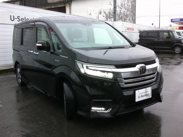 ステップワゴンスパーダ スパーダハイブリッドGホンダセンシング 純正ナビ・TV・バックカメラ・フリップダウンモニター・両側パワスラ・ETC・ホンダセンシング・衝突軽減ブレーキ・クルーズコントロール・レーンキープアシスト・電子パーキング・オートブレーキホールド機能(2枚目)