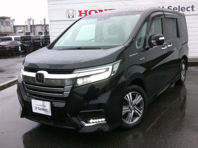 ステップワゴンスパーダ スパーダハイブリッドGホンダセンシング 純正ナビ・TV・バックカメラ・フリップダウンモニター・両側パワスラ・ETC・ホンダセンシング・衝突軽減ブレーキ・クルーズコントロール・レーンキープアシスト・電子パーキング・オートブレーキホールド機能(4枚目)