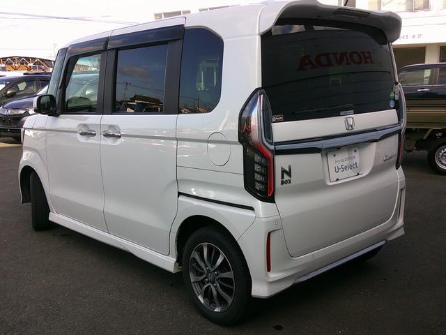 N-BOXカスタム L 純正ナビ・TV・バックカメラ・DVD・ETC・純正エンジンスターター・ドラレコ・両側パワスラ・ホンダセンシング・衝突軽減ブレーキ・クルーズコントロール・レーンキープアシスト・LEDヘッドライト・フォグ(6枚目)