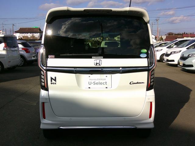 N-BOXカスタム L 純正ナビ・TV・バックカメラ・DVD・ETC・純正エンジンスターター・ドラレコ・両側パワスラ・ホンダセンシング・衝突軽減ブレーキ・クルーズコントロール・レーンキープアシスト・LEDヘッドライト・フォグ(7枚目)