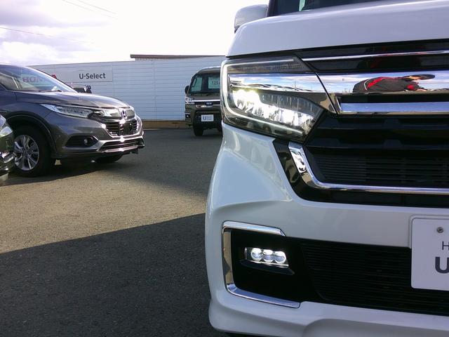 N-BOXカスタム L 純正ナビ・TV・バックカメラ・DVD・ETC・純正エンジンスターター・ドラレコ・両側パワスラ・ホンダセンシング・衝突軽減ブレーキ・クルーズコントロール・レーンキープアシスト・LEDヘッドライト・フォグ(27枚目)