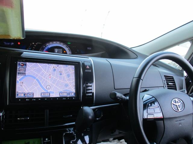 エスティマハイブリッド アエラス　４ＷＤ　純正ＨＤＤナビ　地デジ　両側パワースライド　パワーバックドア　パワーシート　フロント・サイド・バックモニター　モデリスタエアロ・グリル　ＥＴＣ　サイドリフトアップシート　純正１７インチＡＷ（35枚目）