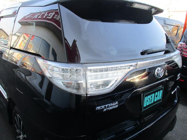 エスティマハイブリッド アエラス　４ＷＤ　純正ＨＤＤナビ　地デジ　両側パワースライド　パワーバックドア　パワーシート　フロント・サイド・バックモニター　モデリスタエアロ・グリル　ＥＴＣ　サイドリフトアップシート　純正１７インチＡＷ（56枚目）