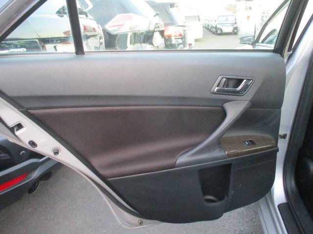 マークX 250G Four 4WD 純正SDナビ 地デジ バックモニター パワーシート スマートキー ビルトインETC HID フォグランプ 純正16インチAW(20枚目)