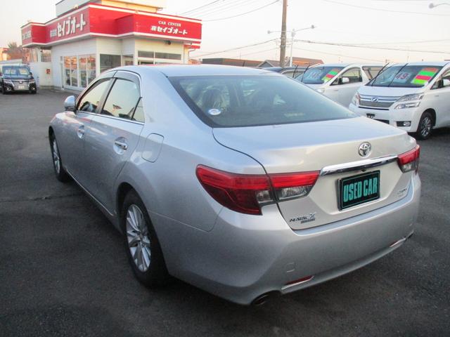 マークX 250G Four 4WD 純正SDナビ 地デジ バックモニター パワーシート スマートキー ビルトインETC HID フォグランプ 純正16インチAW(37枚目)