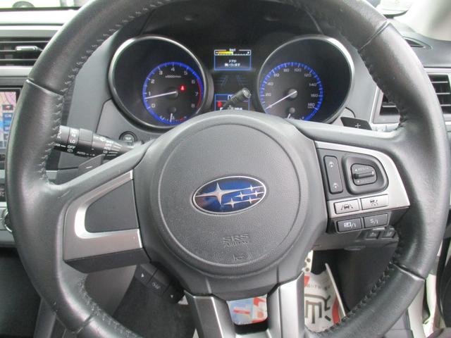 レガシィB4 リミテッド 4WD アイドリングストップ 社外メモリーナビ 地デジ 本革シート パワーシート シートヒーター バックモニター LEDヘットライト クルーズコントロール ETC スマートキー 純正18インチAW(24枚目)