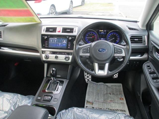 レガシィB4 リミテッド 4WD アイドリングストップ 純正SDナビ 地デジ 本革シート パワーシート シートヒーター バックモニター LEDヘットライト クルーズコントロール ETC スマートキー 純正18インチAW(2枚目)