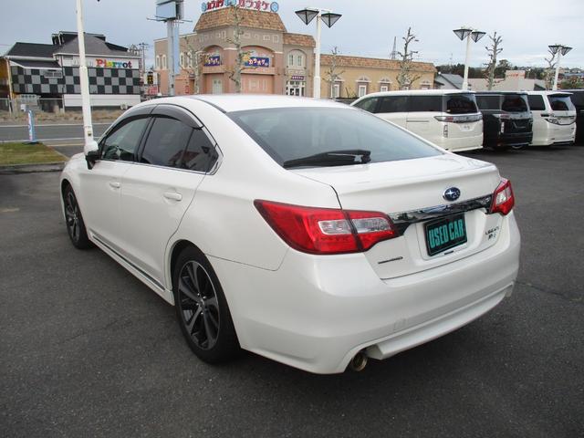 レガシィB4 リミテッド 4WD アイドリングストップ 純正SDナビ 地デジ 本革シート パワーシート シートヒーター バックモニター LEDヘットライト クルーズコントロール ETC スマートキー 純正18インチAW(37枚目)