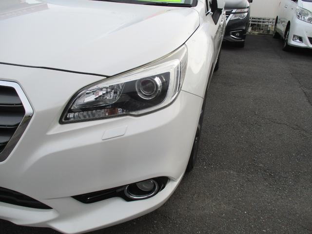 レガシィB4 リミテッド 4WD アイドリングストップ 純正SDナビ 地デジ 本革シート パワーシート シートヒーター バックモニター LEDヘットライト クルーズコントロール ETC スマートキー 純正18インチAW(48枚目)