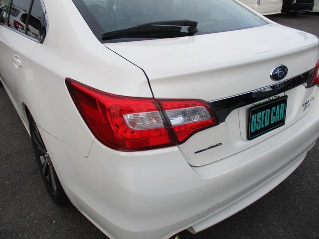 レガシィB4 リミテッド 4WD アイドリングストップ 純正SDナビ 地デジ 本革シート パワーシート シートヒーター バックモニター LEDヘットライト クルーズコントロール ETC スマートキー 純正18インチAW(49枚目)