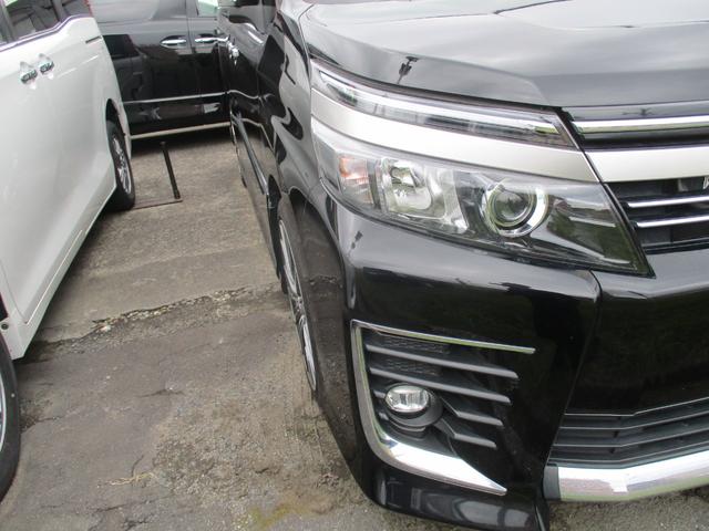 ヴォクシー ZS 煌II 4WD アイドリングストップ 純正メモリーナビ 地デジ 両側パワースライド バックモニター LEDヘットライト ダウンサス ビルトインETC プリクラッシュセーフティシステム 純正EGスターター(46枚目)