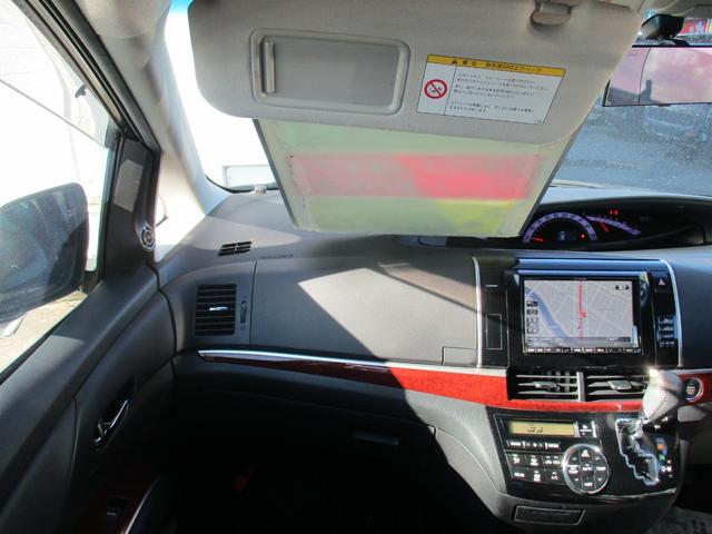 エスティマ アエラス　レザーパッケージ　４ＷＤ　社外ＳＤナビ　地デジ　両側パワースライド　パワーバックドア　レザーシート　パワーシート　シートヒーター　バックモニター　クルーズコントロール　スマートキー　ＥＴＣ　純正１８インチＡＷ（3枚目）