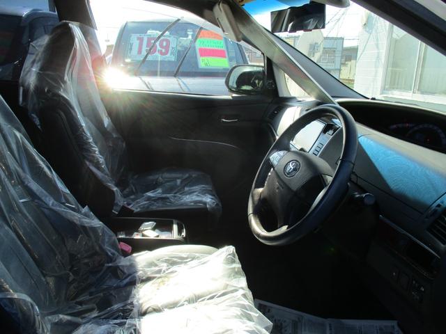 エスティマ アエラス　レザーパッケージ　４ＷＤ　社外ＳＤナビ　地デジ　両側パワースライド　パワーバックドア　レザーシート　パワーシート　シートヒーター　バックモニター　クルーズコントロール　スマートキー　ＥＴＣ　純正１８インチＡＷ（5枚目）