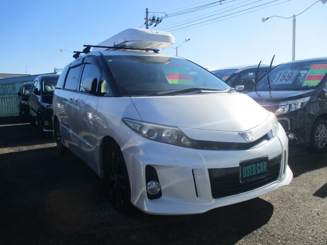 エスティマ アエラス　レザーパッケージ　４ＷＤ　社外ＳＤナビ　地デジ　両側パワースライド　パワーバックドア　レザーシート　パワーシート　シートヒーター　バックモニター　クルーズコントロール　スマートキー　ＥＴＣ　純正１８インチＡＷ（39枚目）