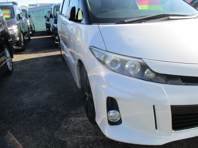 エスティマ アエラス　レザーパッケージ　４ＷＤ　社外ＳＤナビ　地デジ　両側パワースライド　パワーバックドア　レザーシート　パワーシート　シートヒーター　バックモニター　クルーズコントロール　スマートキー　ＥＴＣ　純正１８インチＡＷ（50枚目）