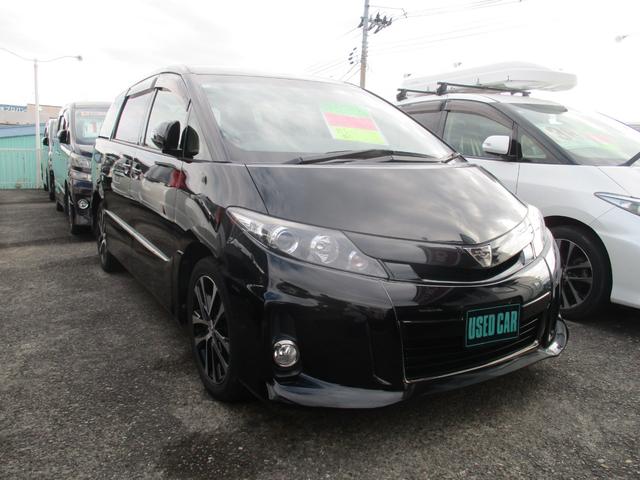 エスティマ アエラス　ベリーエディション　４ＷＤ　純正ＳＤナビ　地デジ　両側パワースライド　本革シート　シートヒーター　バックモニター　クルーズコントロール　ＥＴＣ　スマートキー　純正１８インチＡＷ（40枚目）