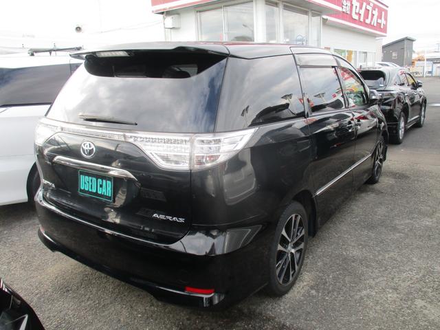 エスティマ アエラス　ベリーエディション　４ＷＤ　純正ＳＤナビ　地デジ　両側パワースライド　本革シート　シートヒーター　バックモニター　クルーズコントロール　ＥＴＣ　スマートキー　純正１８インチＡＷ（42枚目）