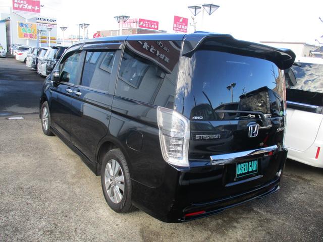 ステップワゴンスパーダ Z クールスピリット 4WD アイドリングストップ 純正HDDナビ 地デジ 両側パワースライド ハーフレザーシート フリップダウンモニター クルーズコントロール バックモニター スマートキー ETC 純正16インチAW(42枚目)