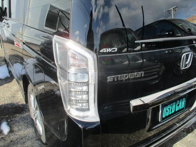 ステップワゴンスパーダ Z クールスピリット 4WD アイドリングストップ 純正HDDナビ 地デジ 両側パワースライド ハーフレザーシート バックモニター クルーズコントロール ETC EGスターター スマートキー 純正16インチAW(52枚目)