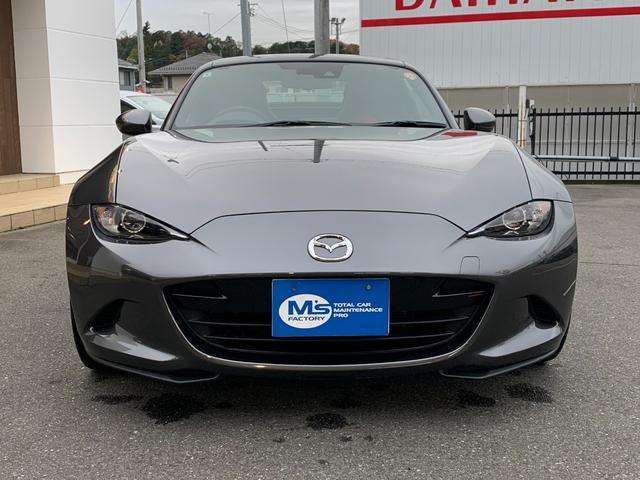 ロードスターＲＦ Ｓ　ＬＥＧエキマニ　フジツボマフラー　オートエグゼラムエア／クイックシフト／フライホイール／ダウンサス／メンバーブレース／シフトノブ　ビルシュタイン　エンケイ１７インチＡＷ　ナビＴＶ（2枚目）