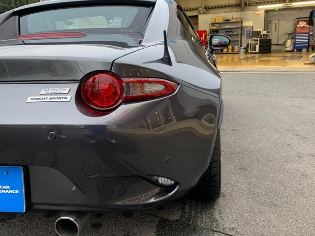 ロードスターＲＦ Ｓ　ＬＥＧエキマニ　フジツボマフラー　オートエグゼラムエア／クイックシフト／フライホイール／ダウンサス／メンバーブレース／シフトノブ　ビルシュタイン　エンケイ１７インチＡＷ　ナビＴＶ（8枚目）