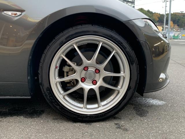 ロードスターＲＦ Ｓ　ＬＥＧエキマニ　フジツボマフラー　オートエグゼラムエア／クイックシフト／フライホイール／ダウンサス／メンバーブレース／シフトノブ　ビルシュタイン　エンケイ１７インチＡＷ　ナビＴＶ（30枚目）