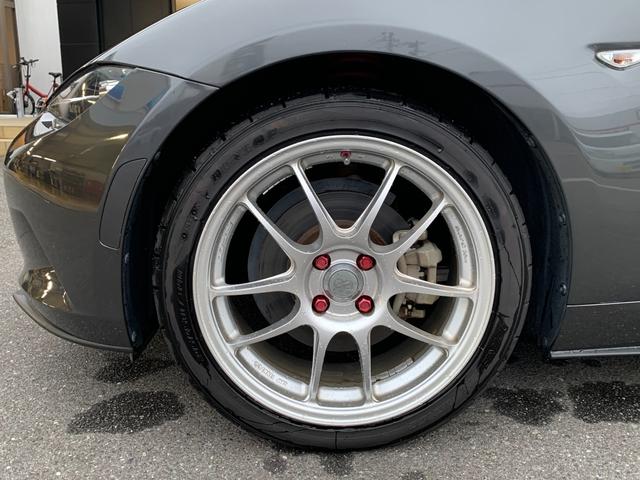 ロードスターＲＦ Ｓ　ＬＥＧエキマニ　フジツボマフラー　オートエグゼラムエア／クイックシフト／フライホイール／ダウンサス／メンバーブレース／シフトノブ　ビルシュタイン　エンケイ１７インチＡＷ　ナビＴＶ（32枚目）