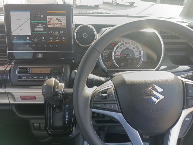 スペーシアカスタム ハイブリッドXS アラウンドモニター 両側パワ-スライドドア ターボ 電動ミラー スマキー クルーズコントロール キーレスエントリー アイドルストップ オートハイビーム シートH LEDヘッドライト ナビTV DVD(16枚目)