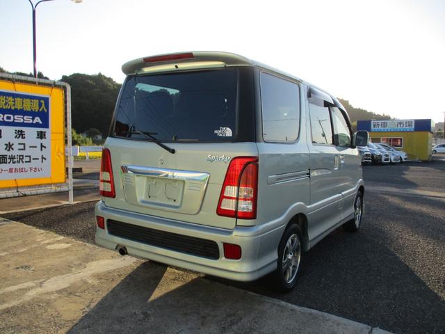 スパーキー Ｘ　Ｓパッケージ　４ＣＡＴ　ロールーフ　両側スライド　乗車定員７名　ワンオーナー（2枚目）