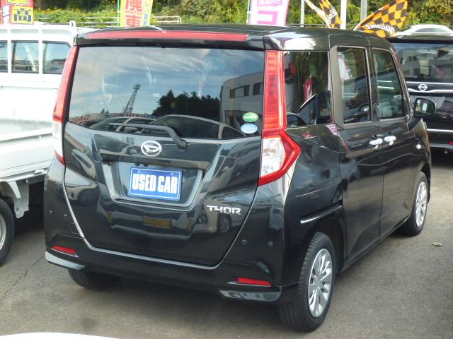 トール Ｘ　ＳＡＩＩＩ　４ＷＤ　衝突軽減ブレーキ　ナビ　バックモニター　ＥＴＣ　ドライブレコーダー　パワースライドドア　プッシュスタート　スマートキー（4枚目）