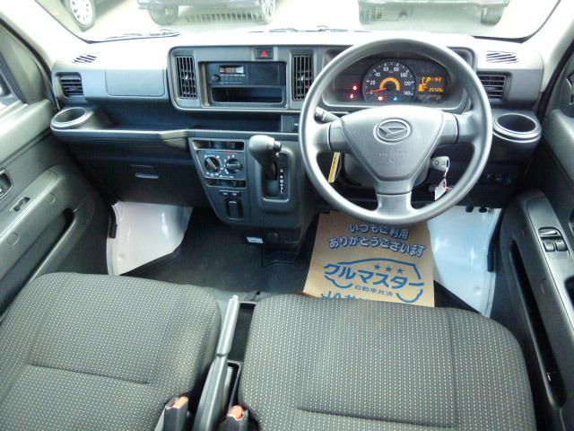 ハイゼットカーゴ ＤＸ　ＳＡＩＩＩ　４ＷＤ　走行２．６万Ｋｍ　衝突軽減ブレーキ　ＥＴＣ　ラジオ　キーレス　パワーウィンド　ＬＥＤヘッドライト　オートハイビーム　オートライト　アイドリングストップ　オーバーヘッドシェルフ（3枚目）