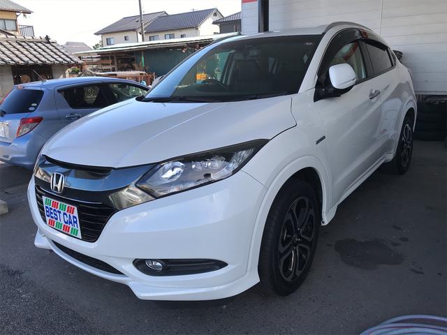 ヴェゼル ホンダ ハイブリッドｚ スペアキー キーレスエントリー バックカメラ ドライブレコーダー パドルシフト デュアルエアコン クルーズコントロール シートヒーター 福島県 ハイブリッドｚ スペアキー キーレスエントリー バックカメラ ドライブレコーダー