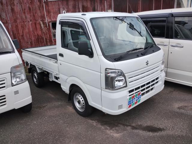 キャリイトラック ＫＣ　４ＷＤ　ワンオーナー　軽トラック　ＡＴ　衝突被害軽減システム　レーンアシスト　ドライブレコーダー　ＥＴＣ　オートライト　ＥＳＣ　エアコン　パワーステアリング　運転席エアバッグ（3枚目）