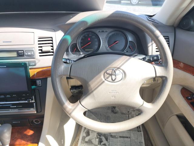 マークII グランデ　ＥＴＣ　ナビ　アルミホイール　オートライト　ＡＴ　キーレスエントリー　電動格納ミラー　パワーシート　ＣＤ　衝突安全ボディ　ＡＢＳ　ＥＳＣ　エアコン　パワーステアリング　パワーウィンドウ（3枚目）