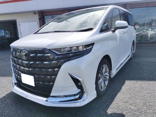 アルファード Ｚ　登録済み未使用車　モデリスタエアロ　左右独立ムーンルーフ　　フリップダウンモニター　カラーヘッドアップディスプレイ　全周囲カメラ　ナビ　ＴＶ　クリアランスソナー　レーンアシスト　パークアシスト（12枚目）