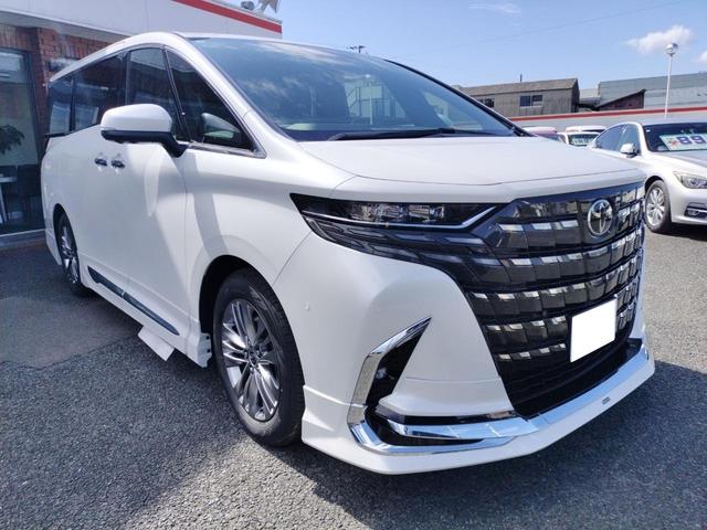 アルファード Ｚ　登録済み未使用車　モデリスタエアロ　左右独立ムーンルーフ　　フリップダウンモニター　カラーヘッドアップディスプレイ　全周囲カメラ　ナビ　ＴＶ　クリアランスソナー　レーンアシスト　パークアシスト（13枚目）