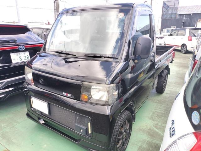 ミニキャブトラック 黒トラ　４ＷＤ　ＭＴ　ＥＴＣ　ＴＶ　キーレスエントリー　アルミホイール　エアコン（4枚目）
