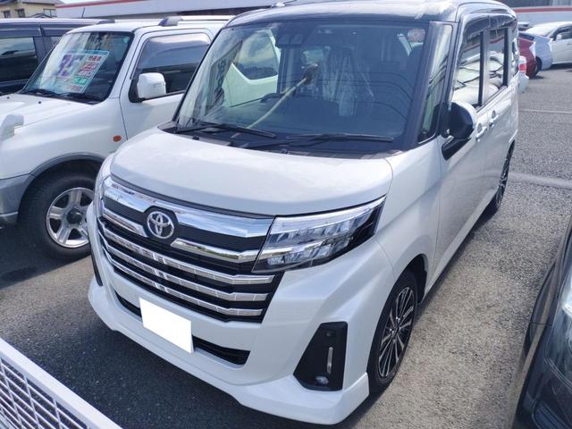 ルーミー カスタムＧ－Ｔ　登録済み未使用車　全周囲カメラ　ＴＶ　両側電動スライドドア　クリアランスソナー　オートクルーズコントロール　衝突被害軽減システム　アルミホイール　オートライト　ＬＥＤヘッドランプ　スマートキー（12枚目）