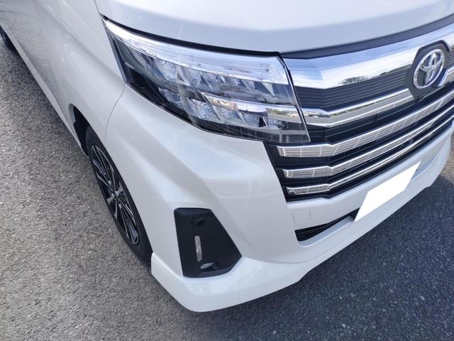 ルーミー カスタムＧ－Ｔ　登録済み未使用車　全周囲カメラ　ＴＶ　両側電動スライドドア　クリアランスソナー　オートクルーズコントロール　衝突被害軽減システム　アルミホイール　オートライト　ＬＥＤヘッドランプ　スマートキー（21枚目）