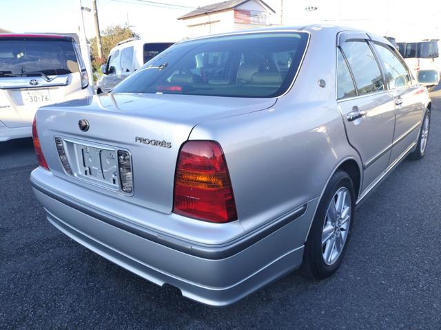 プログレ NC300 iRバージョン ETC オートクルーズコントロール ナビ エアロ アルミホイール オートライト AT キーレスエントリー 電動格納ミラー パワーシート 革シート CD カセット 衝突安全ボディ ABS ESC(29枚目)